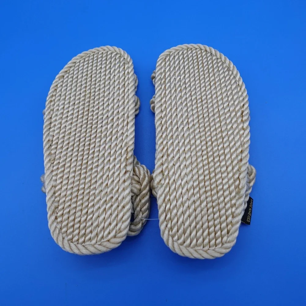 Gurkee's Neptune Children's Size 1.5-2 Beige Rope Sandals New in Box